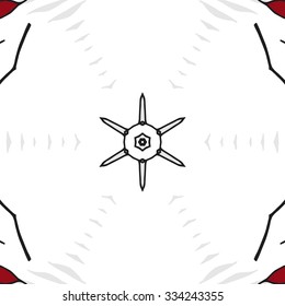 Gorgeous seamless patchwork pattern. Colorful floral ornament tiles. For different design uses, as wallpaper, pattern fills, web page background, surface textures for print and dalle production.