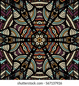 Gorgeous seamless patchwork patterns. Colorful floral ornament tiles. For different design uses, for print and dalle.