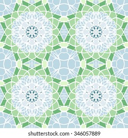 Gorgeous seamless pattern from Moroccan, Portuguese tiles, Azulejo, ornaments. Can be used for wallpaper, pattern fills, web page background,surface textures