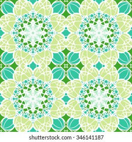 Gorgeous seamless pattern from Moroccan, Portuguese tiles, Azulejo, ornaments. Can be used for wallpaper, pattern fills, web page background,surface textures.