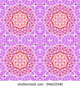 Gorgeous seamless pattern from Moroccan, Portuguese tiles, Azulejo, ornaments. Can be used for wallpaper, pattern fills, web page background,surface textures.