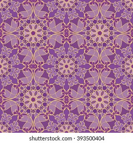 Gorgeous seamless pattern from Moroccan, Portuguese tiles, Azulejo, ornaments. Can be used for wallpaper, pattern fills, web page background,surface textures.