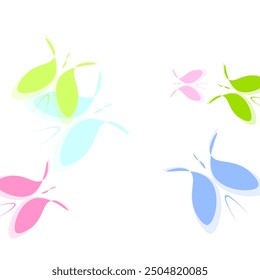 Gorgeous shiny butterfly background, golden butterfly flock, gorgeous exotic moths flat vector backdrop illustration Closeup design element black butterfly. Side view vector icon