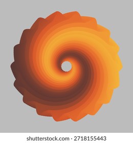 Espiral magnífica con Zig Zag y Gradientes