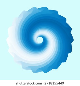 Espiral magnífica con Zig Zag y Gradientes