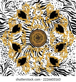 gorgeous stylish historical design stylish elegant modern baroque pattern work