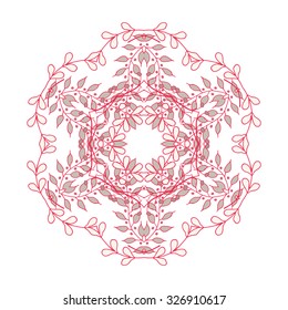 Gorgeous symmetrical patchwork pattern. Colorful floral ornament tiles. For different design uses, as wallpaper, pattern fills, web page background, surface textures for print and dalle production.