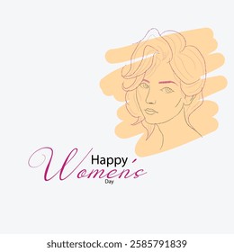 Gorgeous Women's Day Celebration Vector Poster
