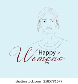 Gorgeous Women's Day Empowerment Poster