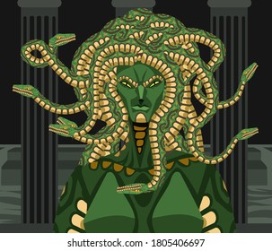 gorgon medusa monster evil creature