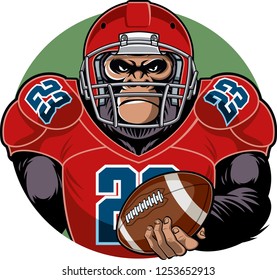 gorilla american football player