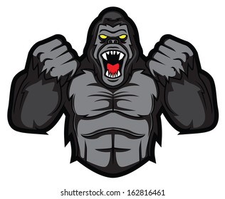 Gorilla Angry