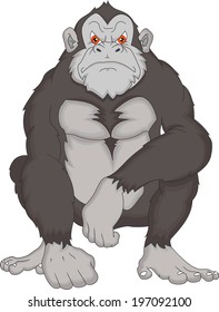 gorilla cartoon