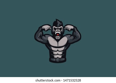 The Gorilla E Sports Logo