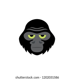 gorilla face icon