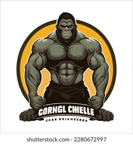 Ferocious Gorilla, Gym, Workout, Bodybuilder, Fitness Crossf