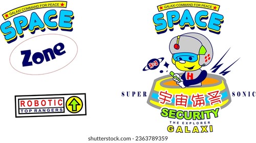 gorilla and friends are going to the outer space