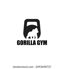 Gorilla Gym Logo Design Simple