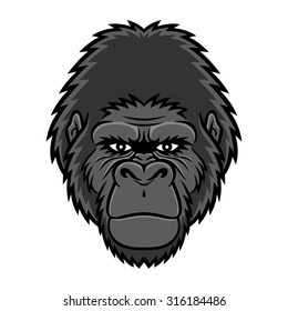 Gorilla Face Clipart