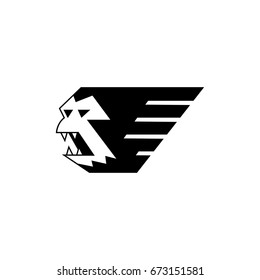 gorilla head silhouette