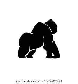 Gorilla Logo Design, icon, Vector, illustration