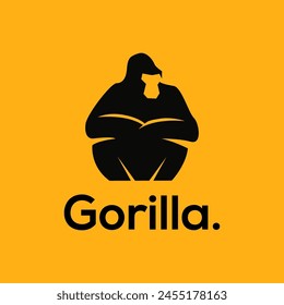 diseño y Regalías del logotipo de gorila