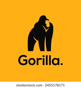 gorilla logo design and royalty