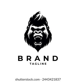 Gorilla logo: Projects strength, intelligence, and dominance, embodying a powerful and commanding brand presence.