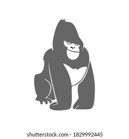 gorilla logo simple and clean