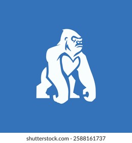 The Gorilla logo is unique with a combination of blue and white