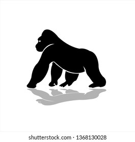 gorilla logo vector