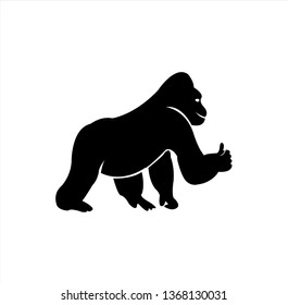 gorilla logo vector