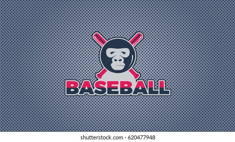 Gorilla Mascot for Baseball Team
