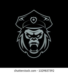 Gorilla Mascot Logo