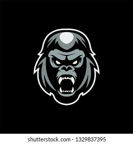 Gorilla Mascot Logo