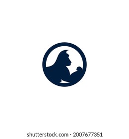 Logo de Gorilla Strong
adecuado para el logotipo animal