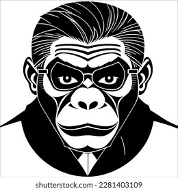 Gorilla in a Suit: A Symbol of Professionalism and Strength 
