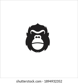 Gorilla Symbol Logo Vector Illustration Stock Vector (Royalty Free ...