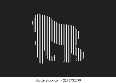 Gorilla Technology Logo vector Element. Animal Technology Logo Template