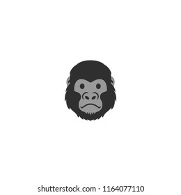 Gorilla vector flat icon
