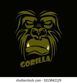 gorilla vector illustration