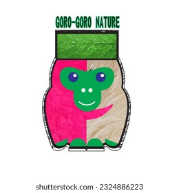 Goro goro nature is a ilustration for symbolism of loving nature. can be the logos or symbol for organization, event, and others.