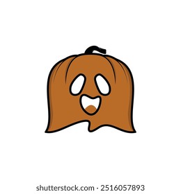 Gosh Pumpkin logo design Illustration