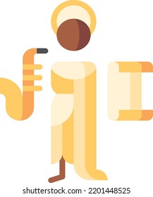 gospel isolated design element stock illustration. Vector on a white background