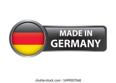 Gossy made in germany label button