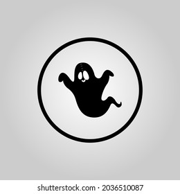 gost and spirit vector icon logo Halloween. Halloween icon set,symbol and vector,Can be used for web, print and mobile