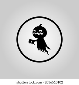 gost and spirit vector icon logo Halloween. Halloween icon set,symbol and vector,Can be used for web, print and mobile