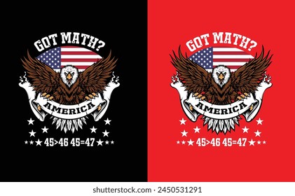 Got Math America T-Shirt Design