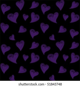 goth lovin' confetti background- tile to create infinite backgrounds, wallpapers, and banners