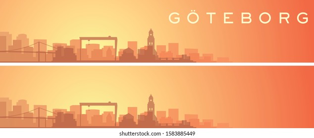 Gothenburg Beautiful Skyline Scenery Banner